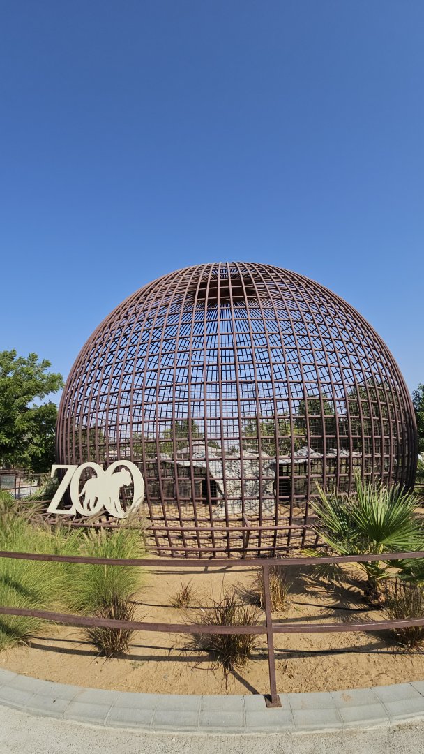 Tiger cage, The Zoo Wild Life Park Umm Al Quwain
