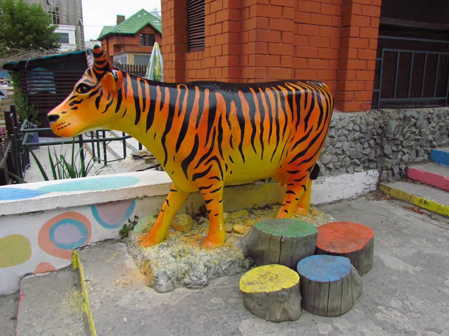 Tiger cow