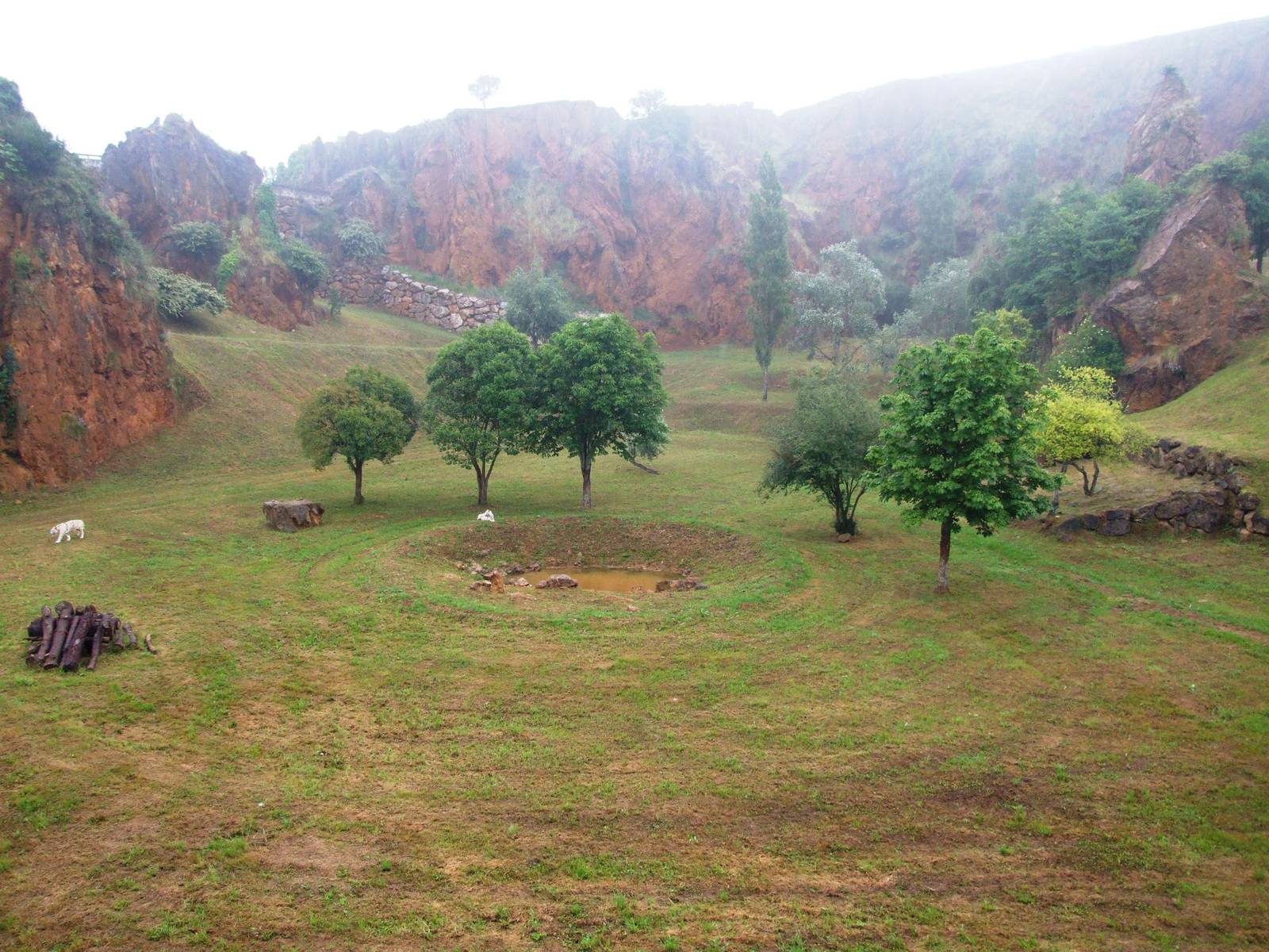Tiger Enclosure at Cabarceno, 11/06/15