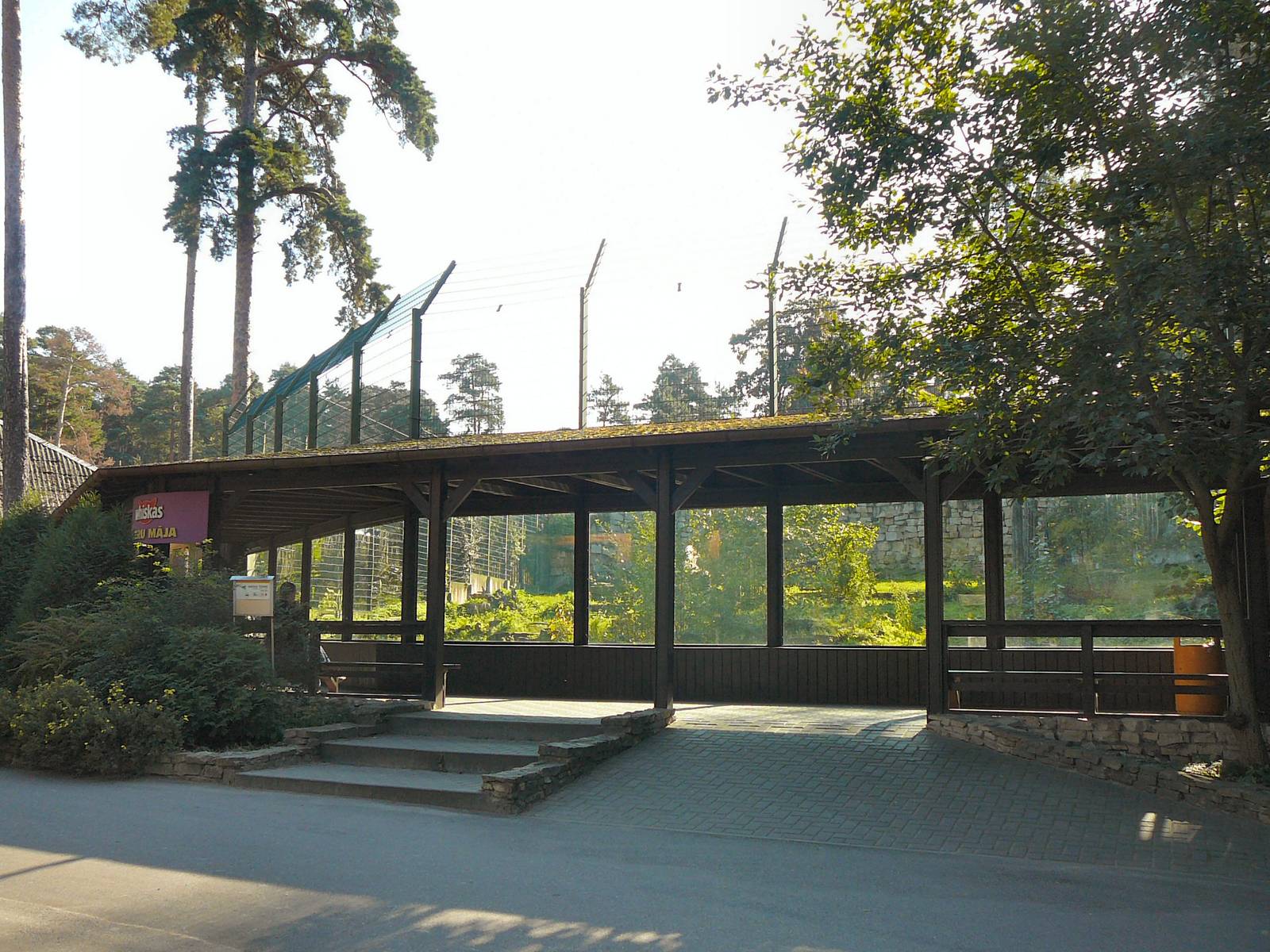 Tiger enclosure, Riga Zoo