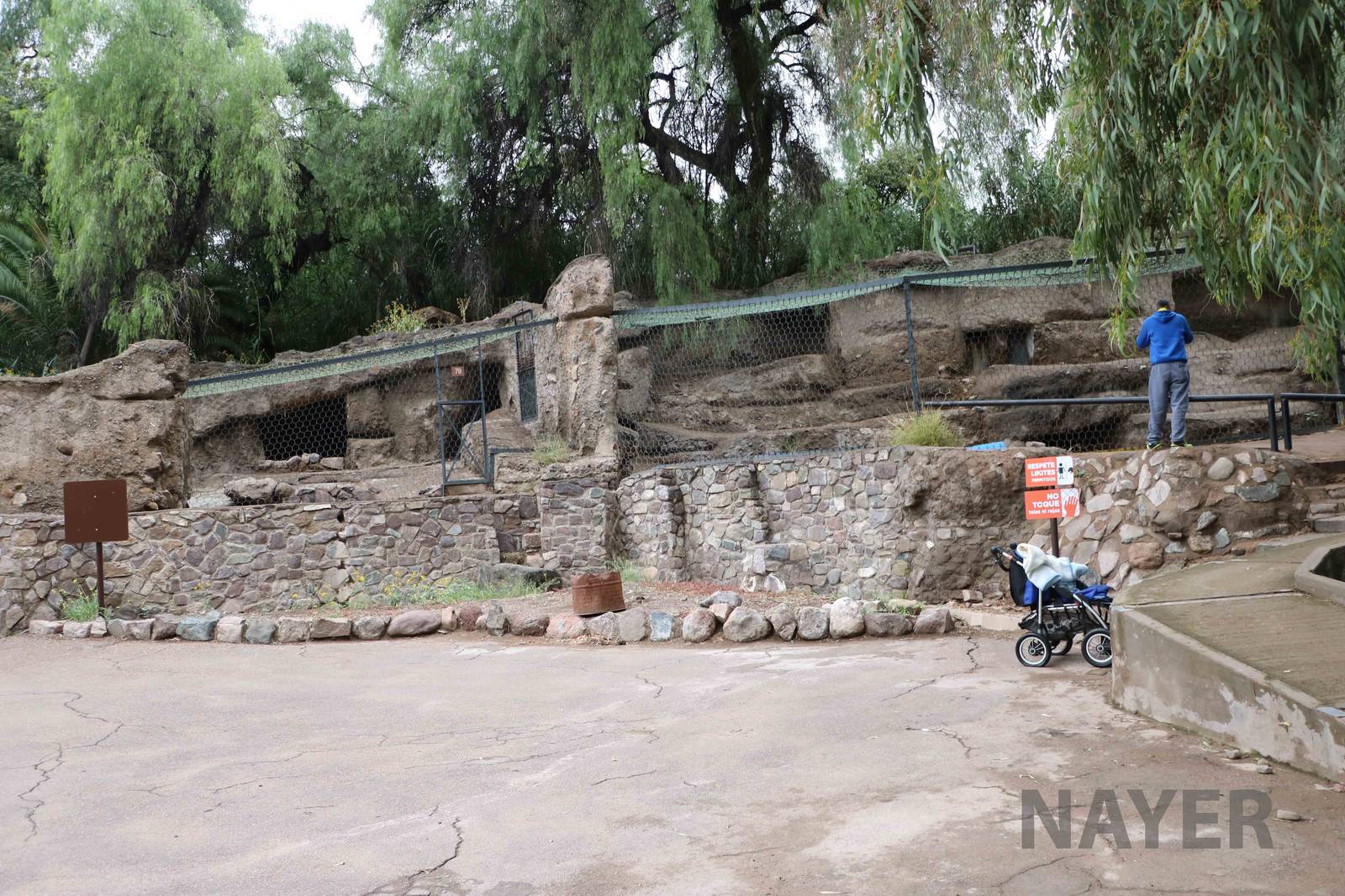 Tiger enclosures - Mendoza Zoo, April 2016