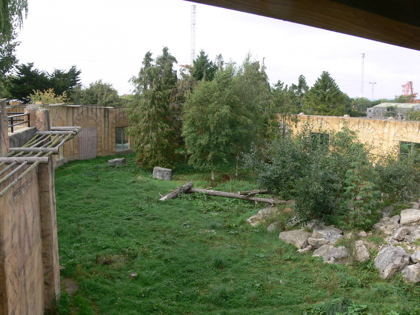 Tiger exhibit at Flamingo Land, 21/09/13