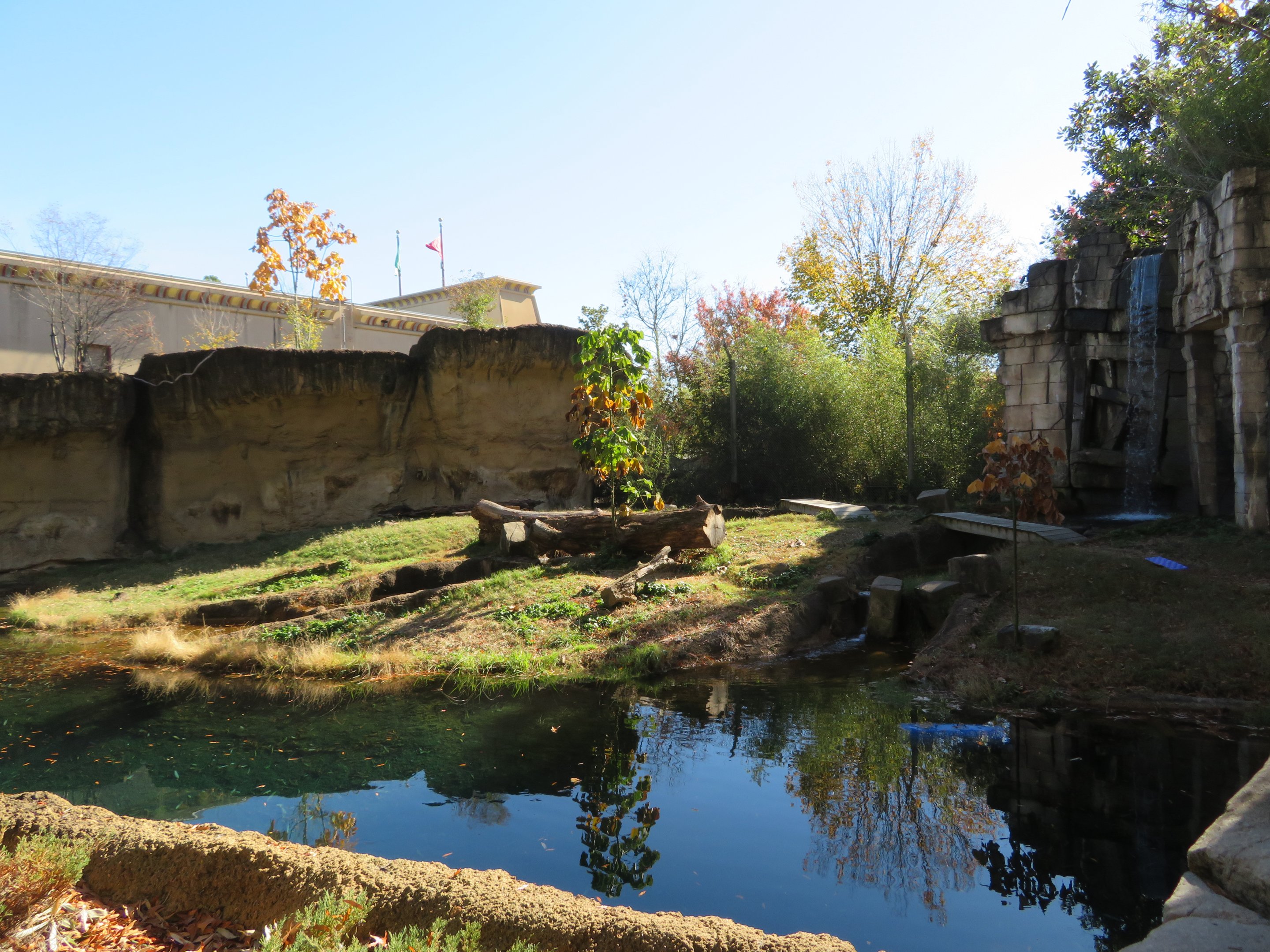 Tiger Exhibit (w/ Entrance in Background)