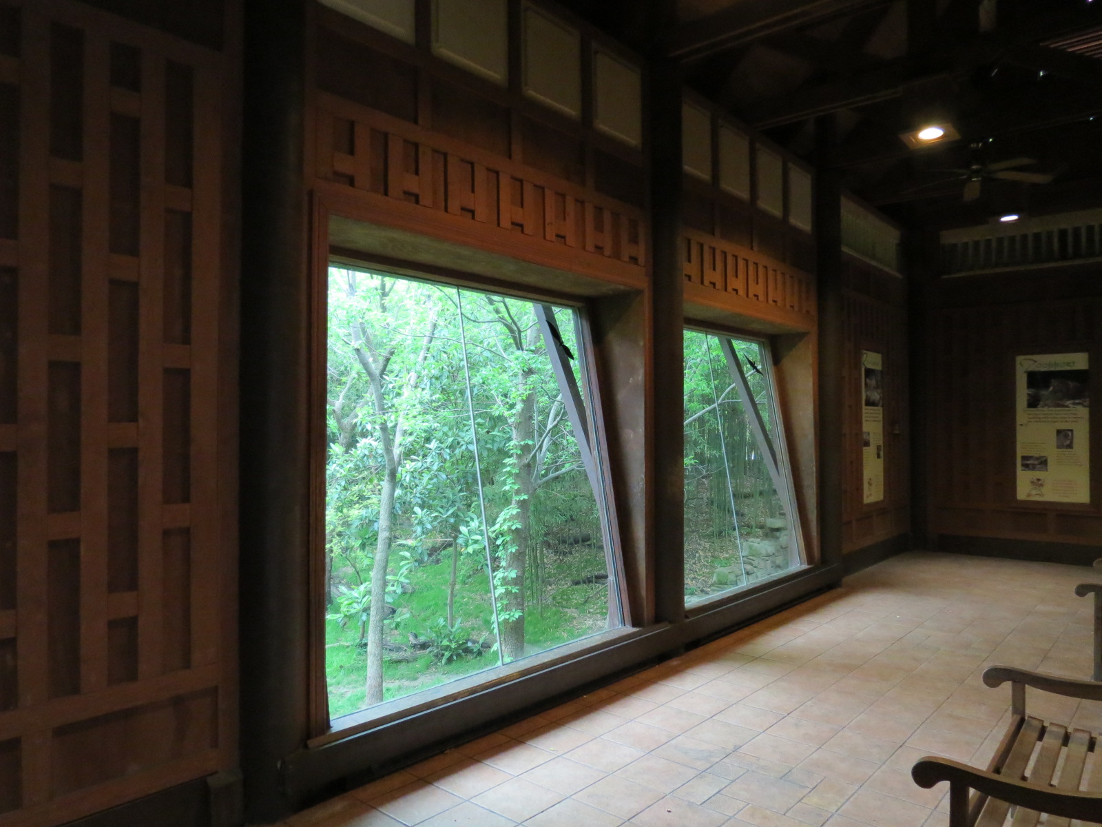 Tiger Habitat - Sumatran Tiger Exhibit Viewing Pavilion