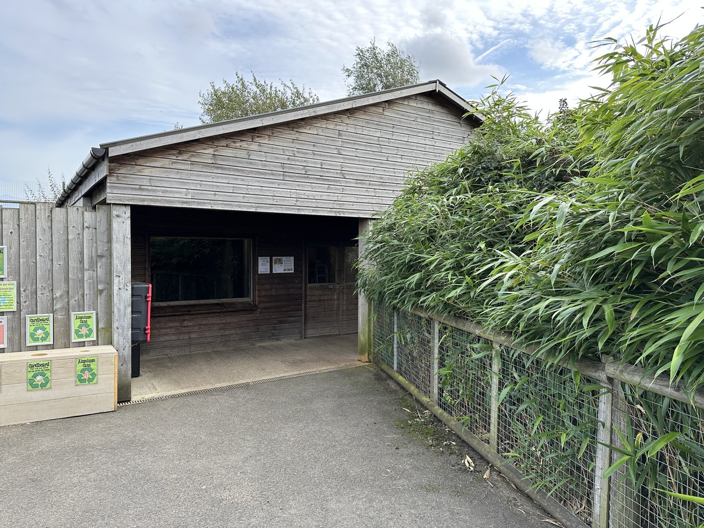 Tiger House at Hamerton Zoo Park (October 2023)