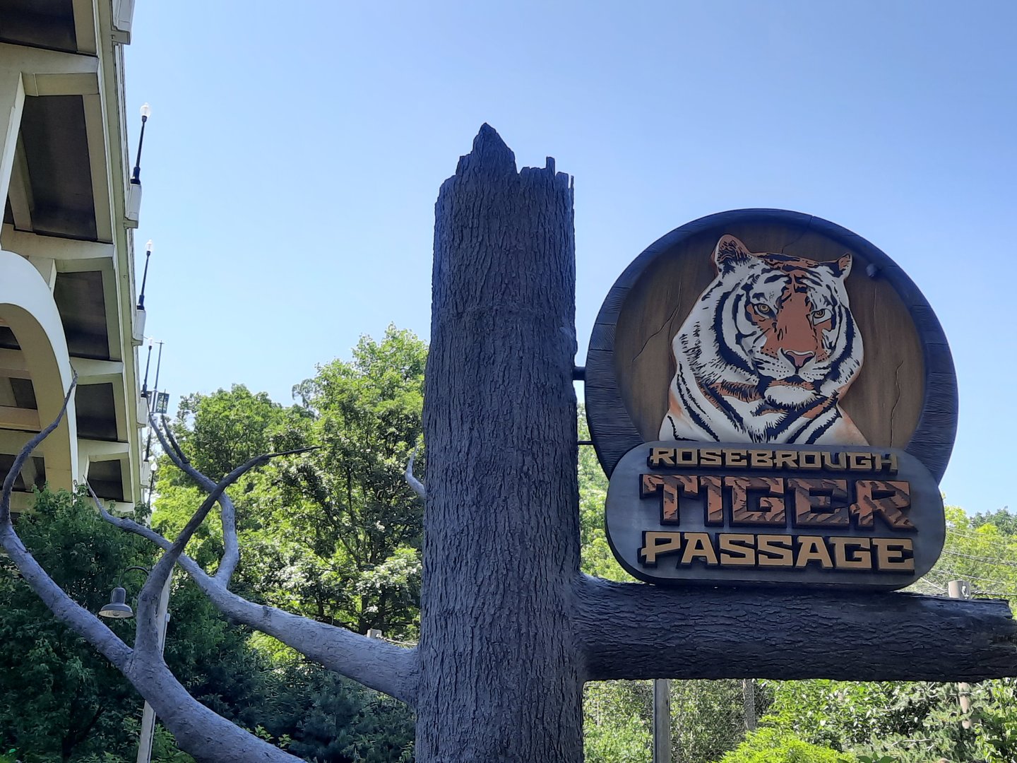 Tiger Passage Sign