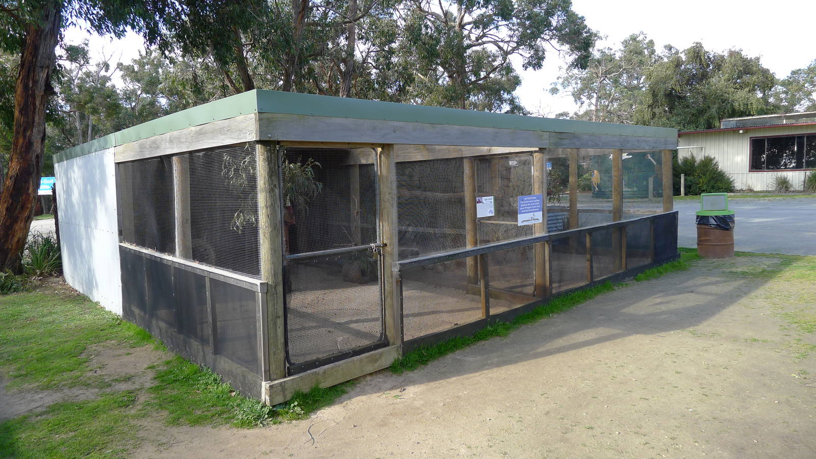 Tiger Quoll enclosures