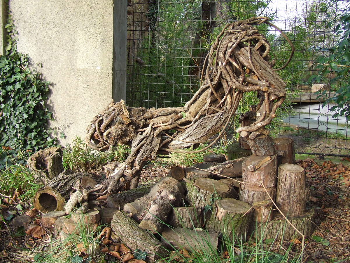 Tiger Sculpture, Recycled Sculpture Show 2008, Lion Terraces