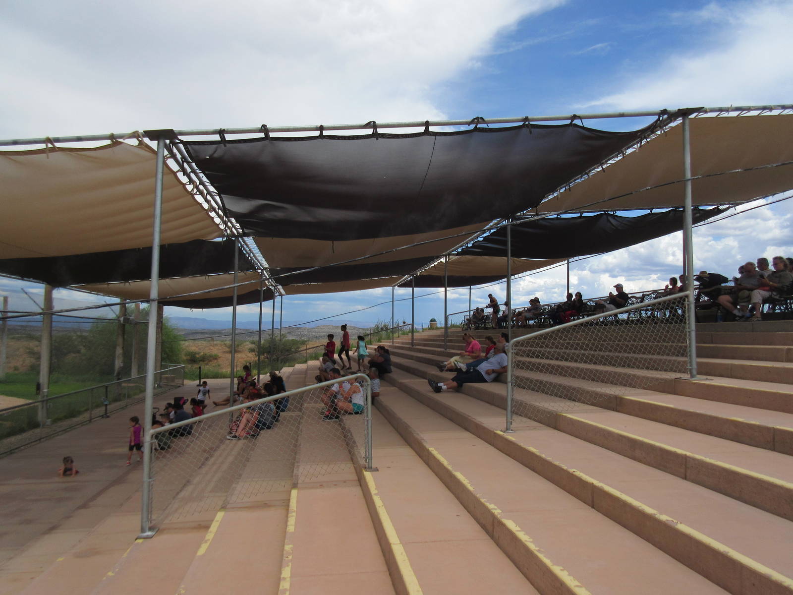 Tiger Splash Show - seating area