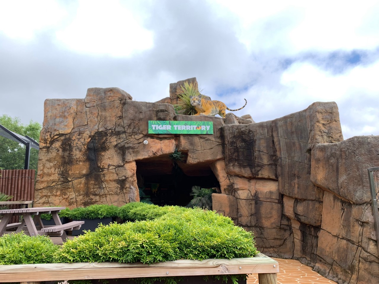 Tiger Territory Entrance