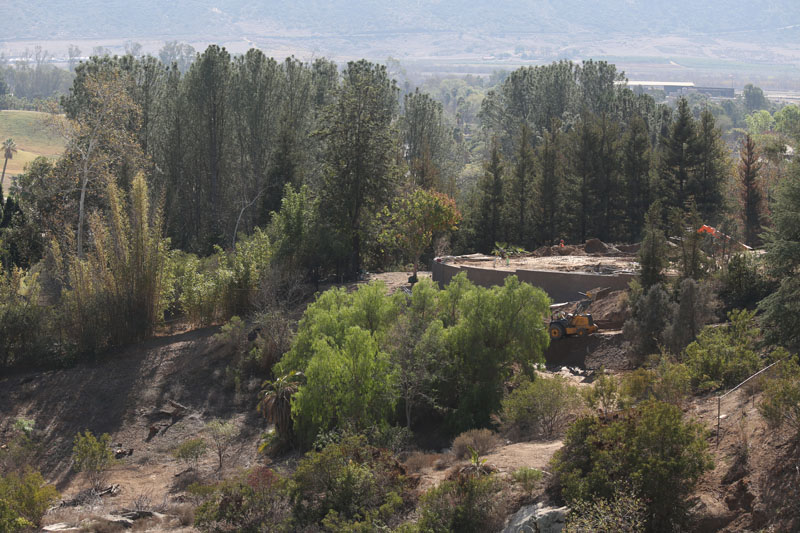 Tiger Trails construction