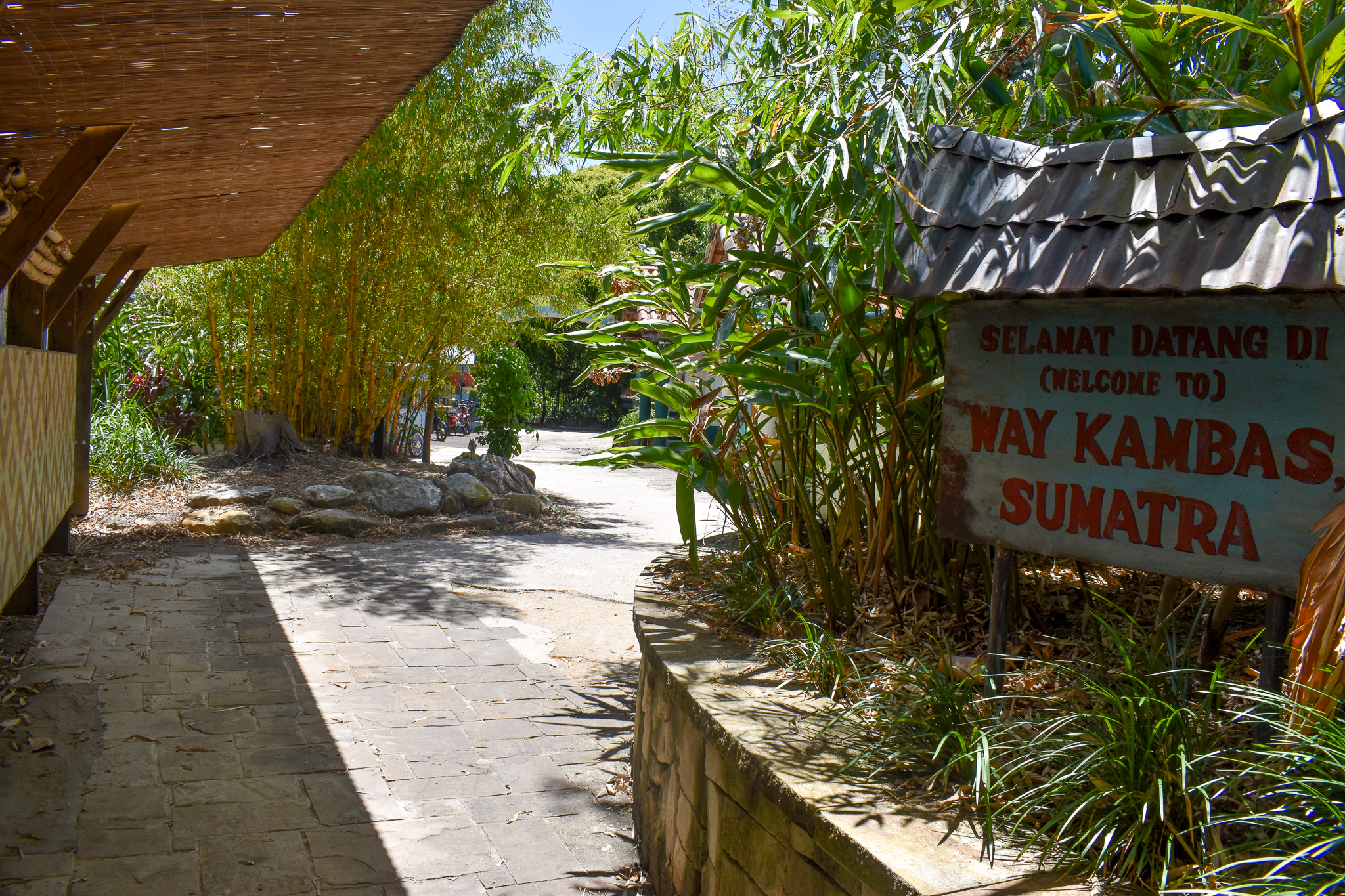 Tiger Trek - Entrance to Sumatran Village