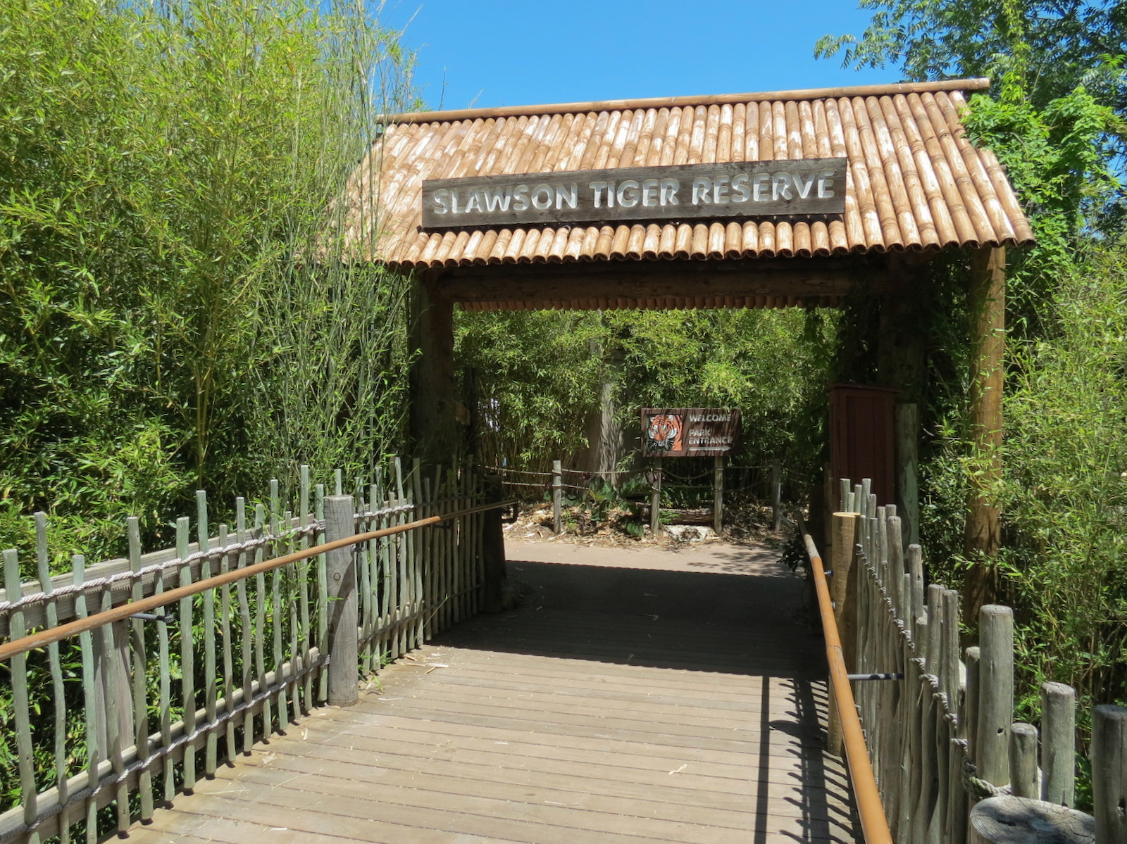 Tiger Trek - Entrance