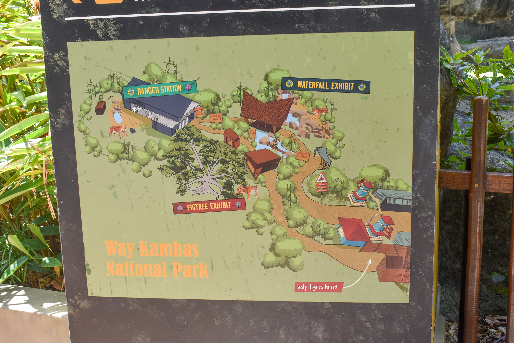 Tiger Trek Map