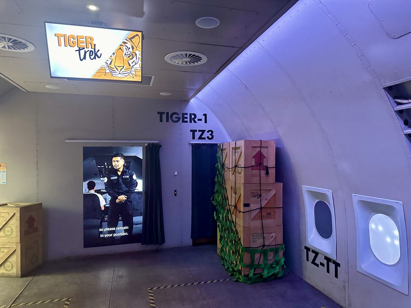 Tiger Trek - Plane (Interior)