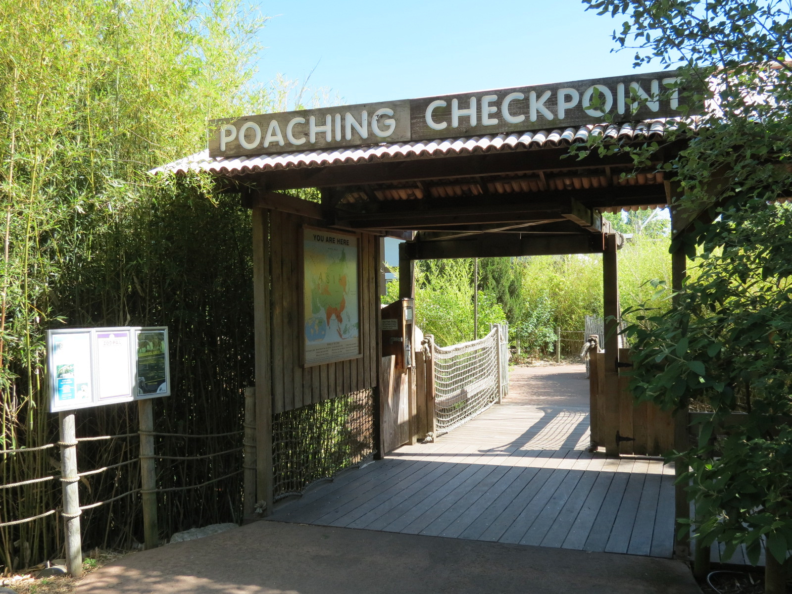 Tiger Trek - Poaching Checkpoint Interpretive Area