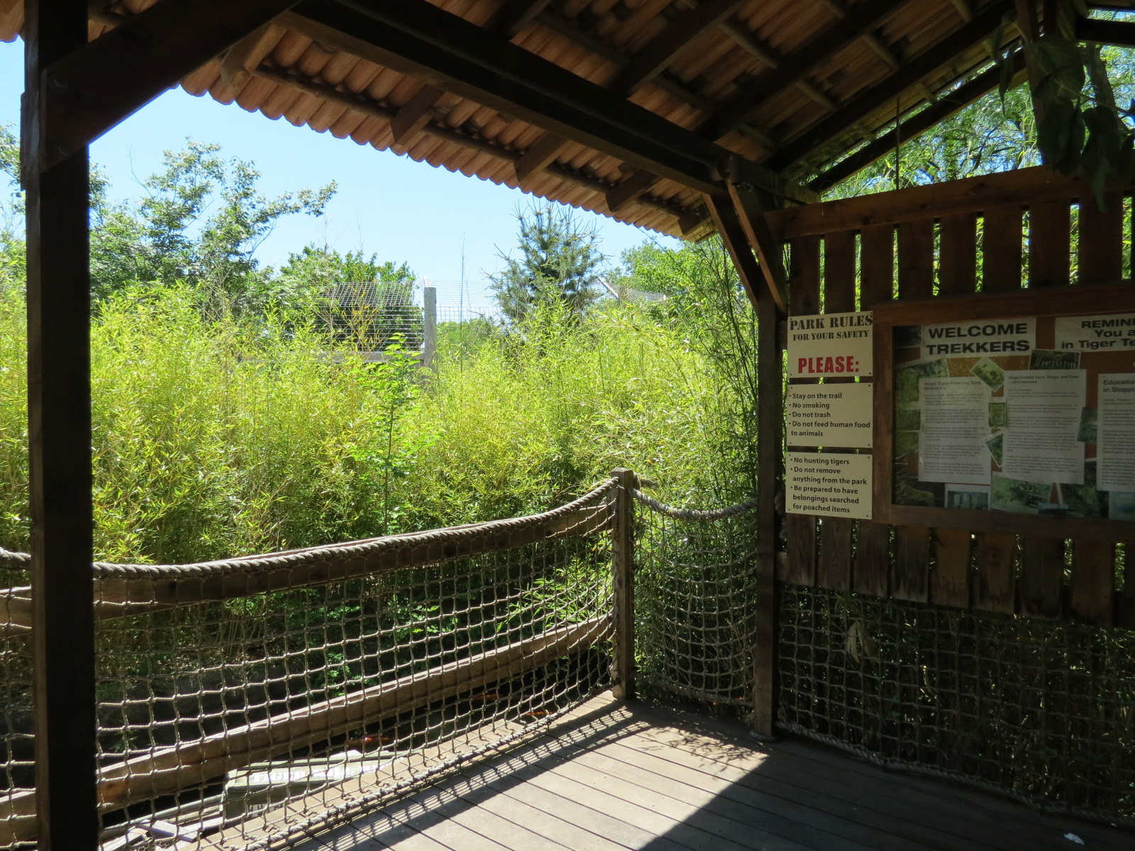 Tiger Trek - Poaching Checkpoint Interpretive Area