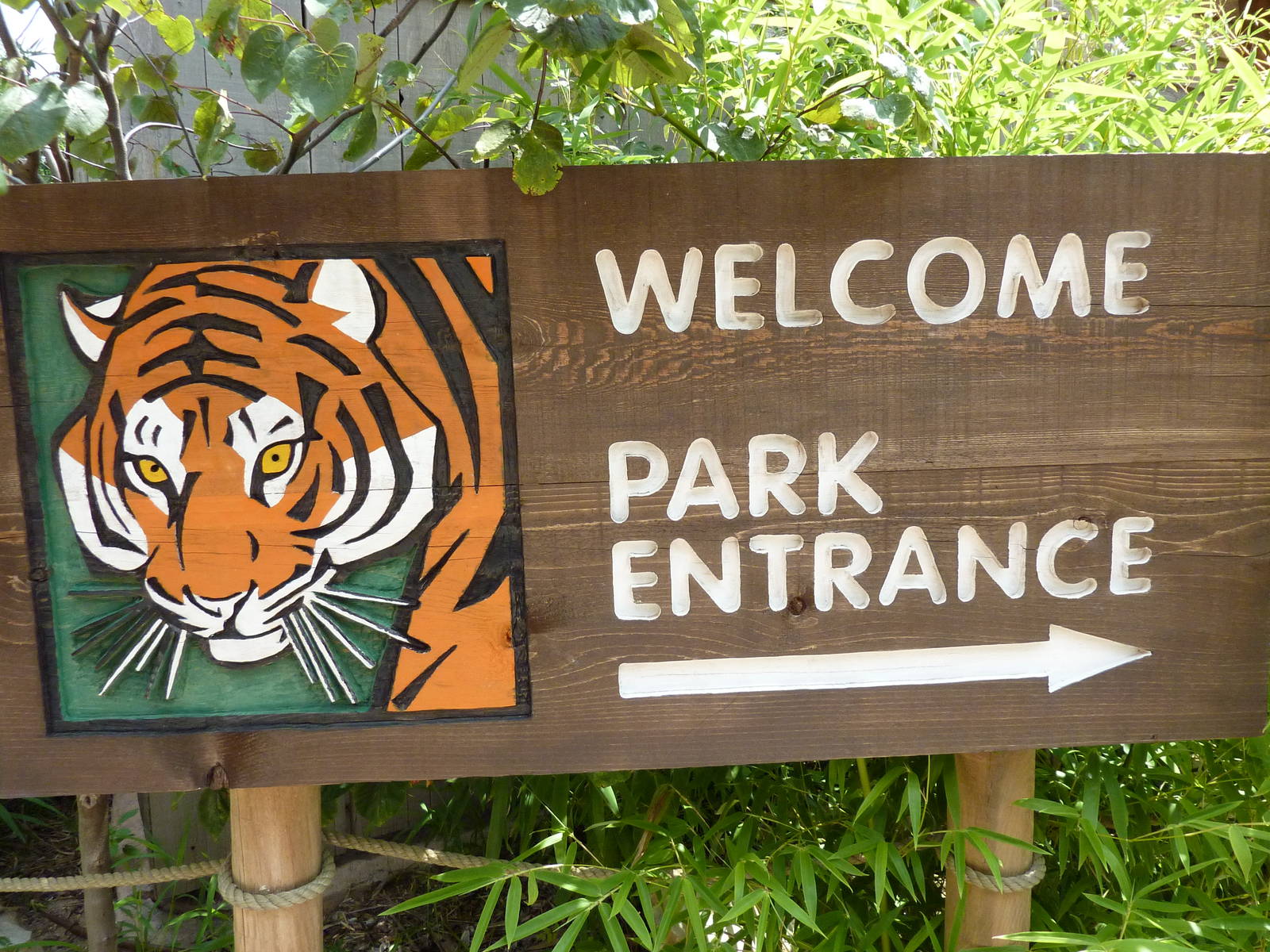 Tiger Trek - Signage