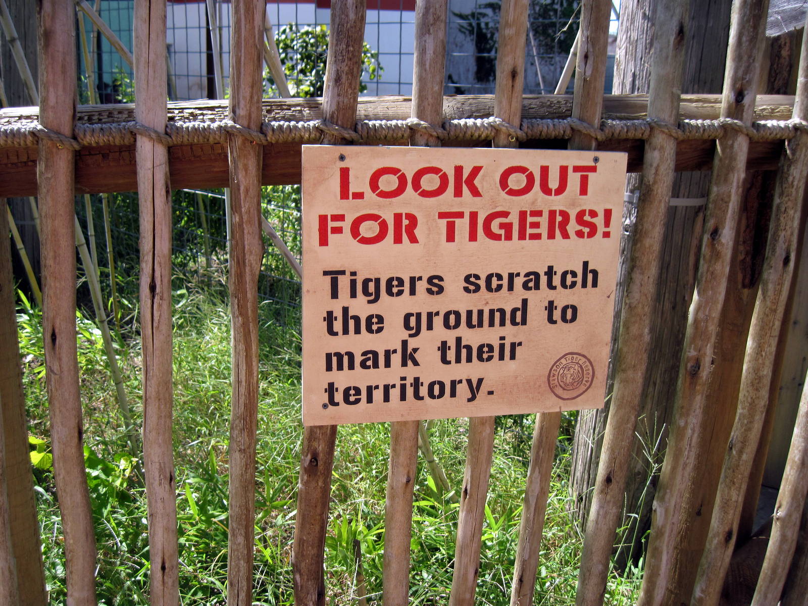 Tiger Trek-Signage
