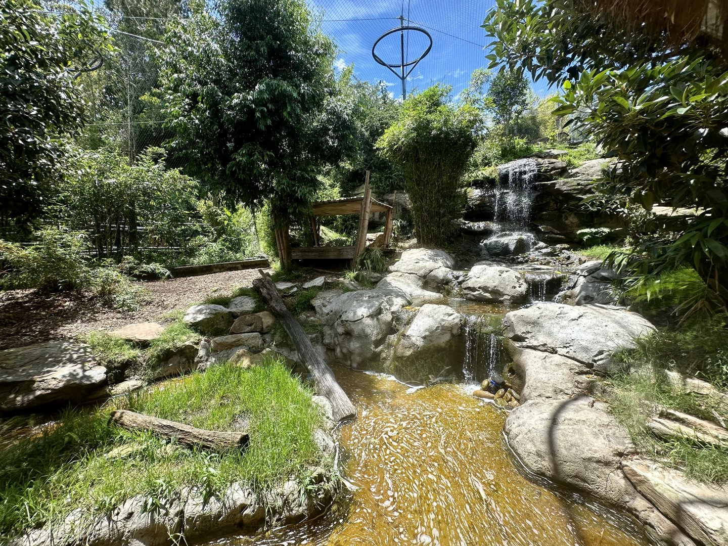 Tiger Trek - Waterfall Exhibit
