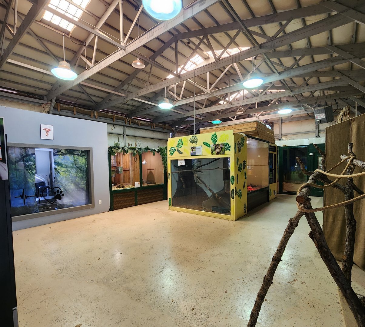 Tiger World - Reptile room