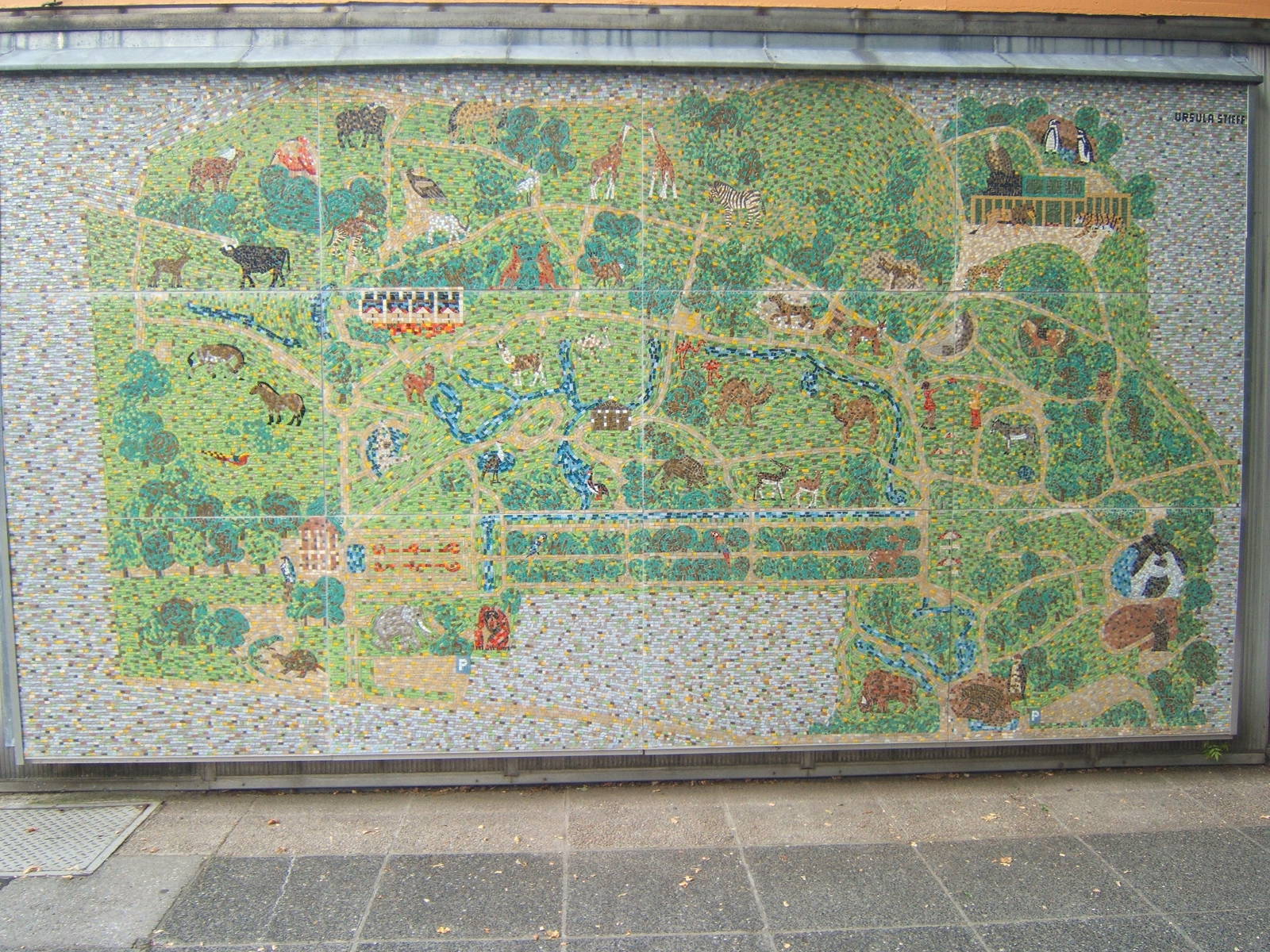 Tile map inside the Entrance