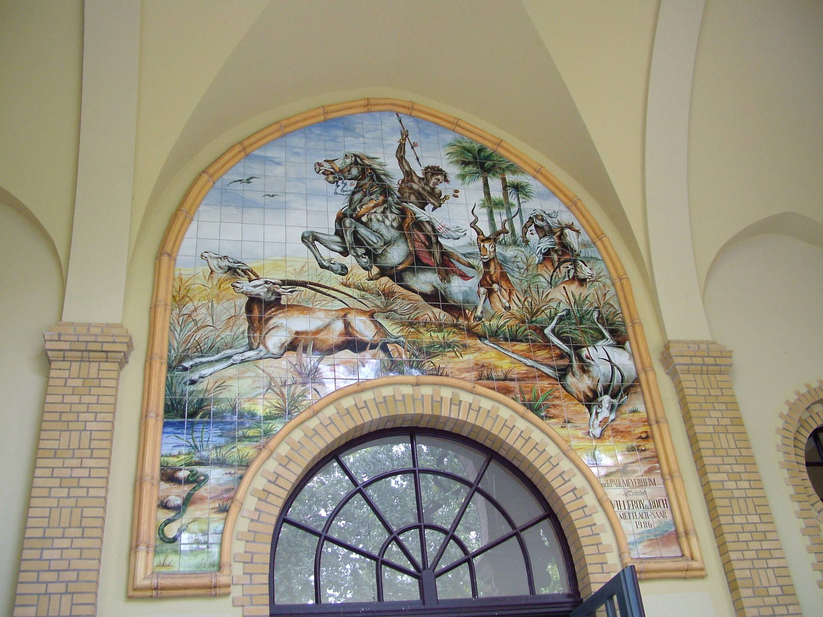 Tile Mural at Berlin Zoo, 31/08/11