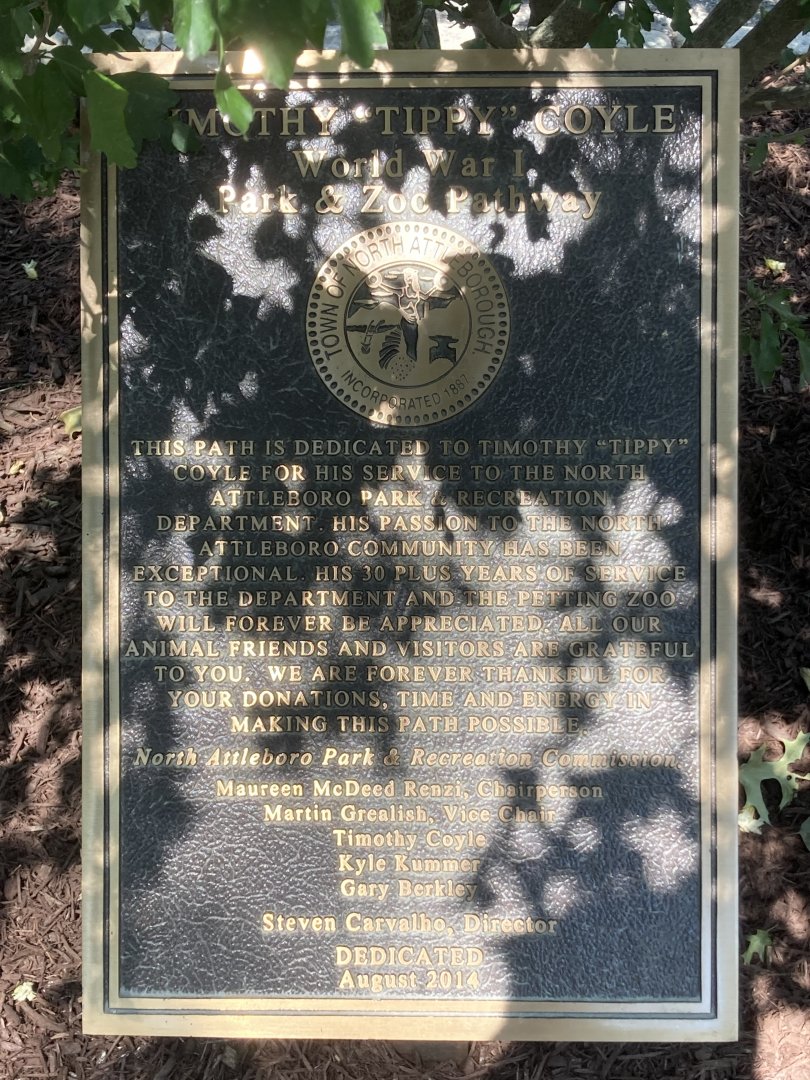 Timothy "Tippy" Coyle Memorial