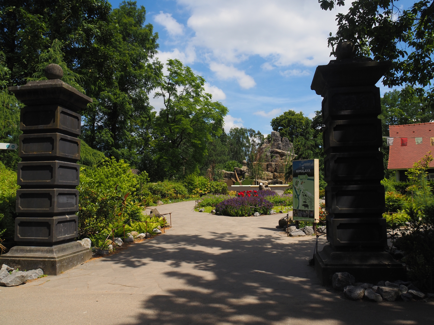 Toilet building and playground in the Himalayan area, 2024-06-30