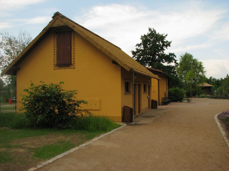Toilets in the African section