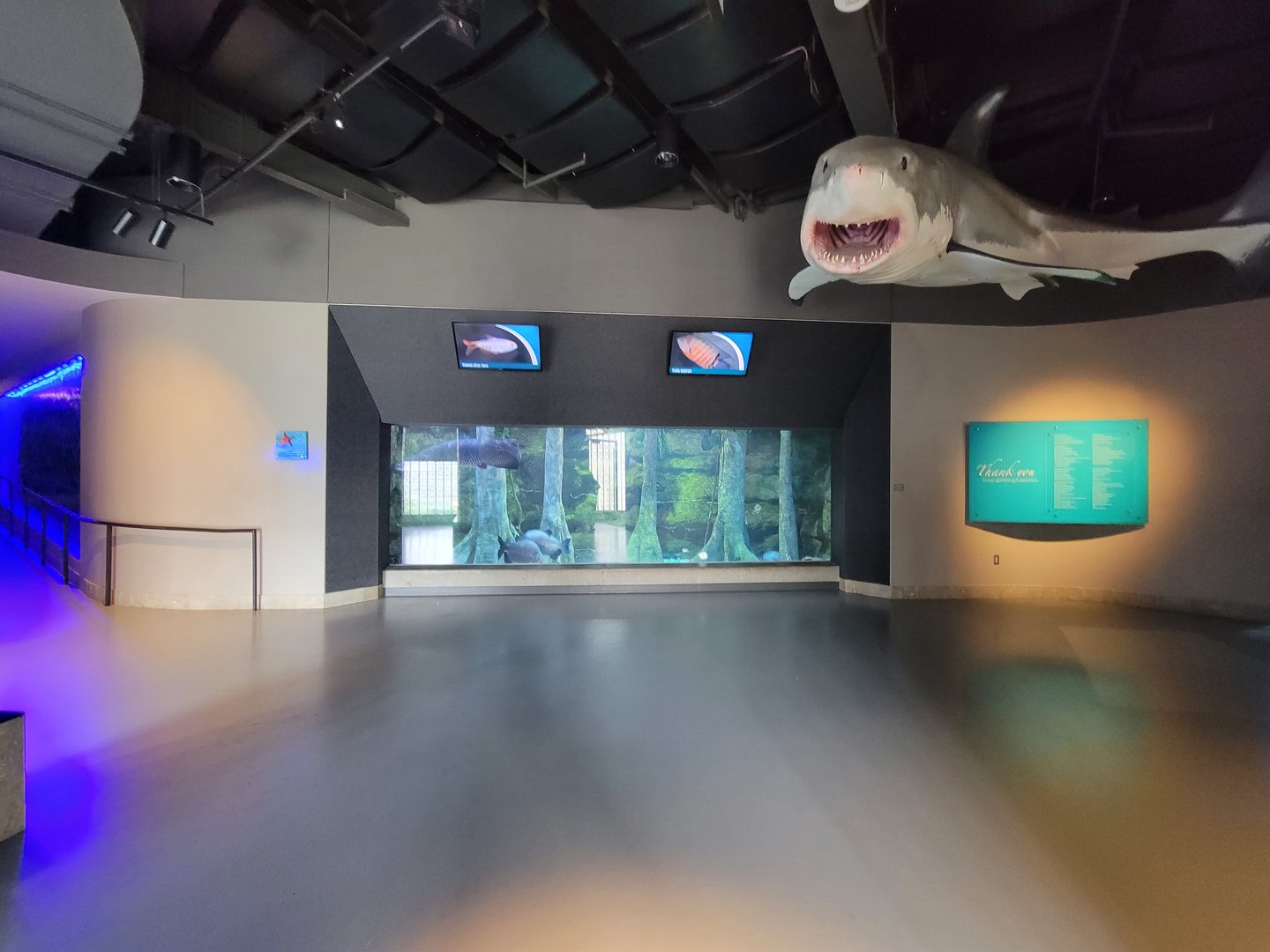 Toledo, Aquarium - Inside entrance