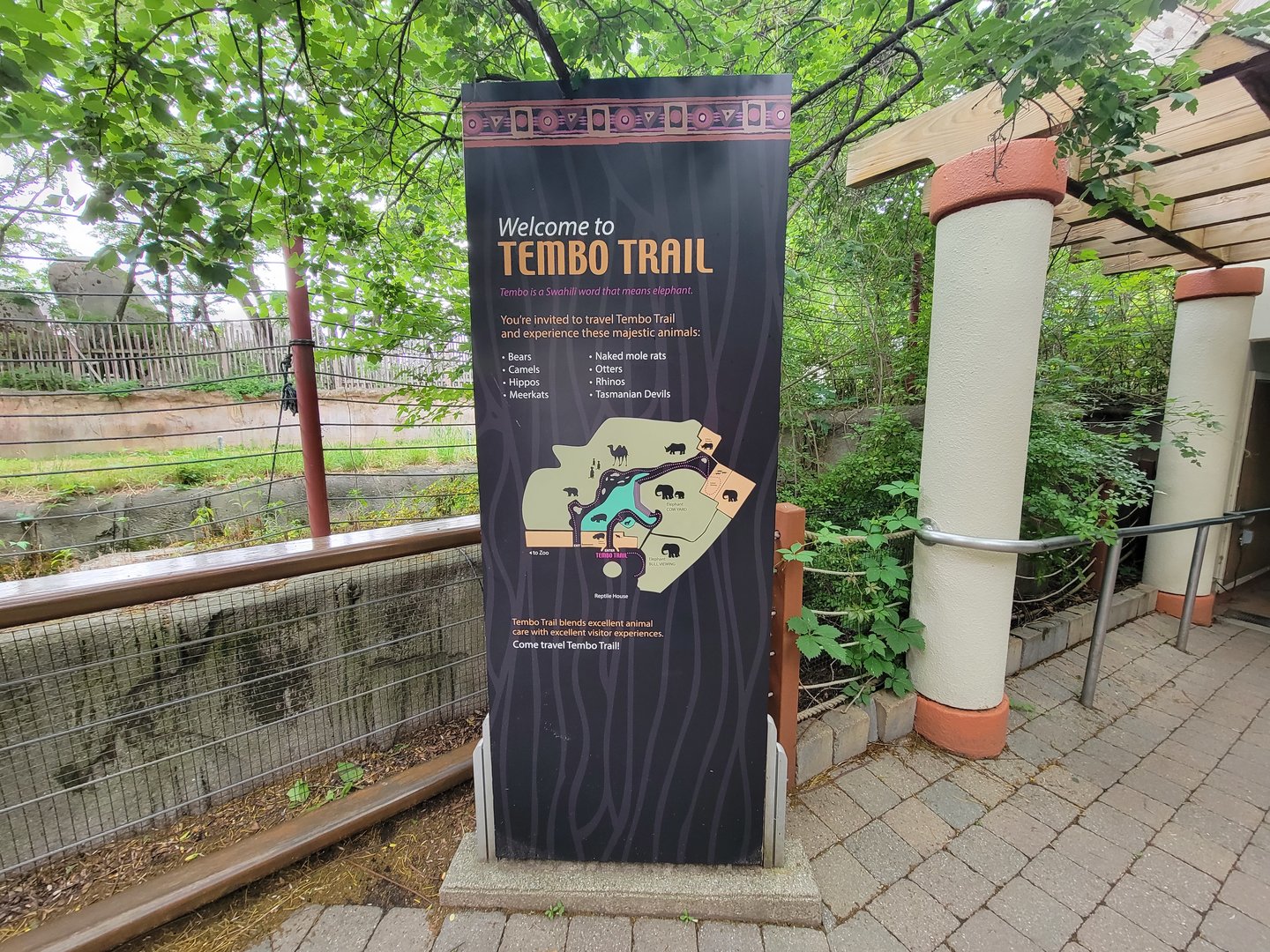 Toledo - Tembo Trail, map