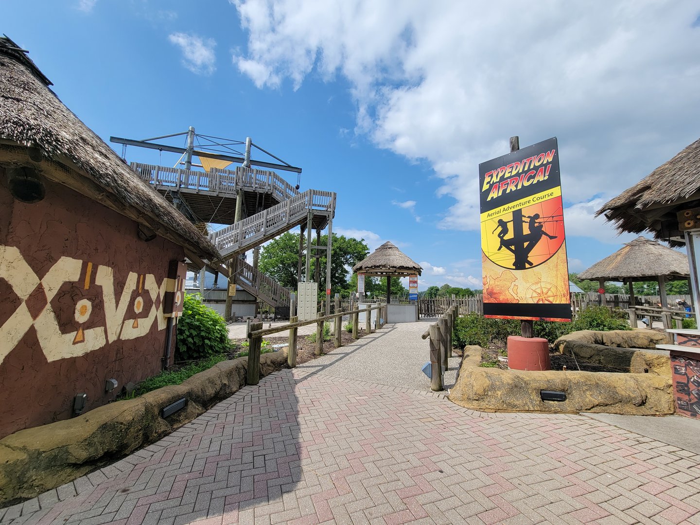 Toledo Zoo, Africa! - Expedition Africa entrance