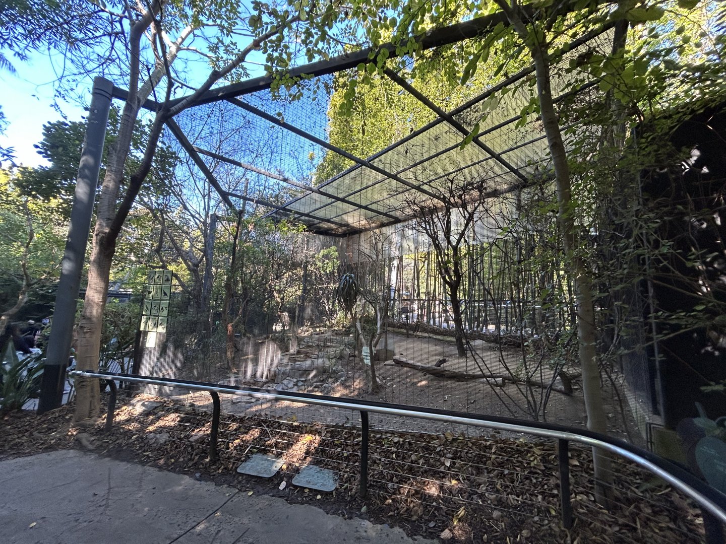 Top Floor Aviary (13 species, temp. Off exhibit) - Monkey Trails & Forest Tales