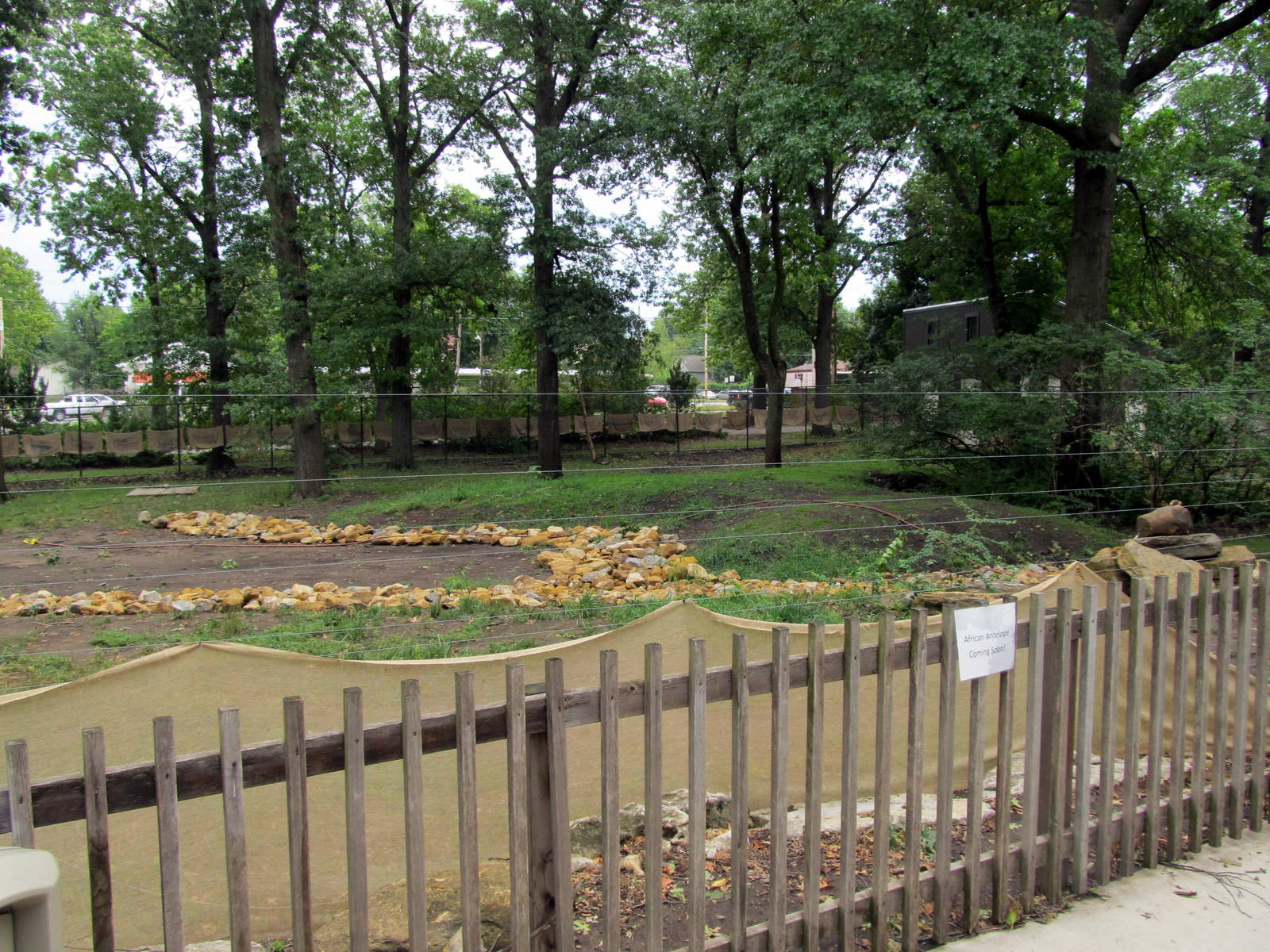 Topeka Zoo 2011 - Future African Antelope Exhibit