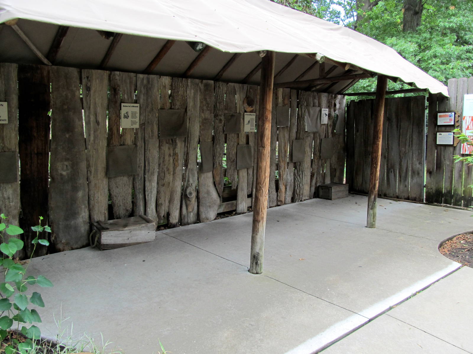 Topeka Zoo 2011 - Lion Viewing Area