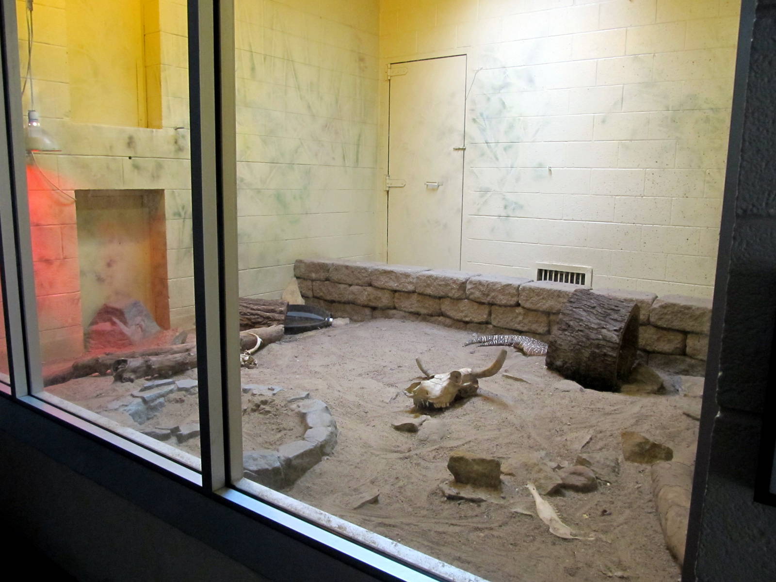 Topeka Zoo 2011 - Rio Fuerte Beaded Lizard Exhibit