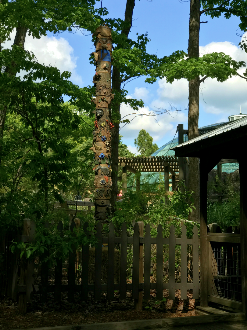 Totem Pole Sculpture