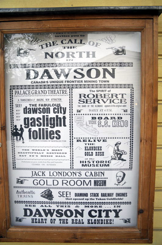 Town-scenery at Hannovers Yukon Bay.