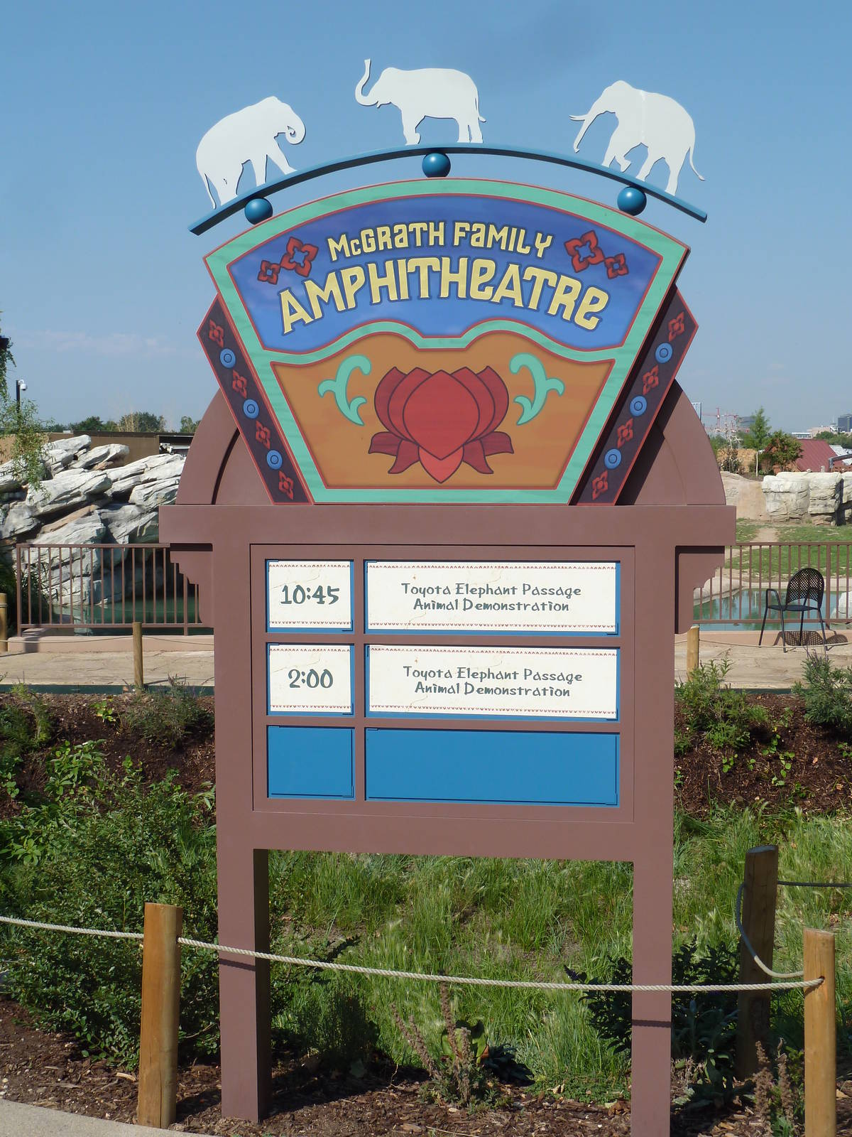 Toyota Elephant Passage - Amphitheatre