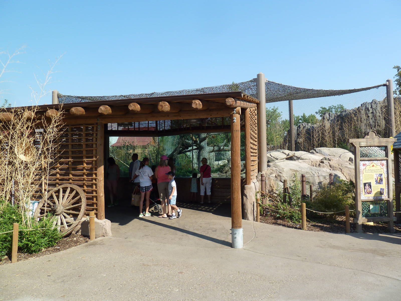 Toyota Elephant Passage - Clouded Leopard Exhibit