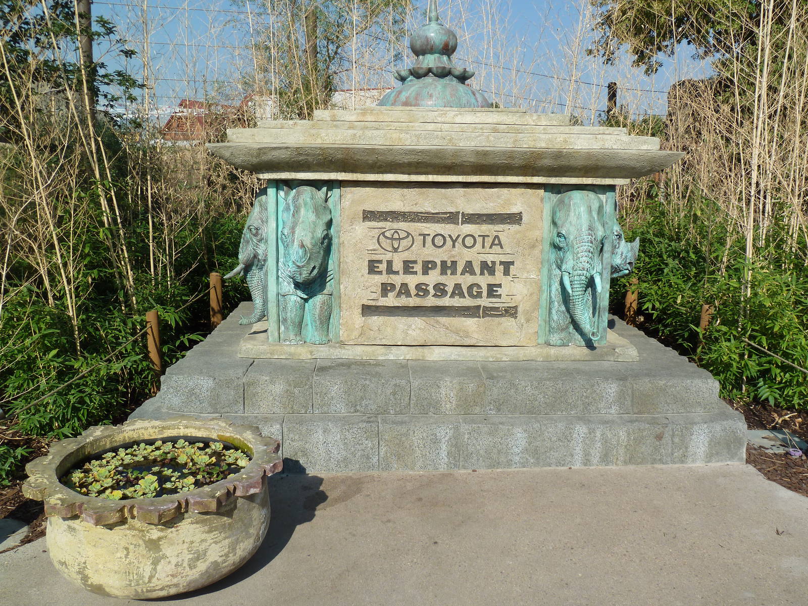 Toyota Elephant Passage - Entrance Statue