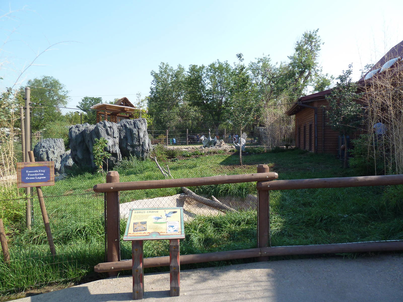 Toyota Elephant Passage - Sarus Crane Exhibit