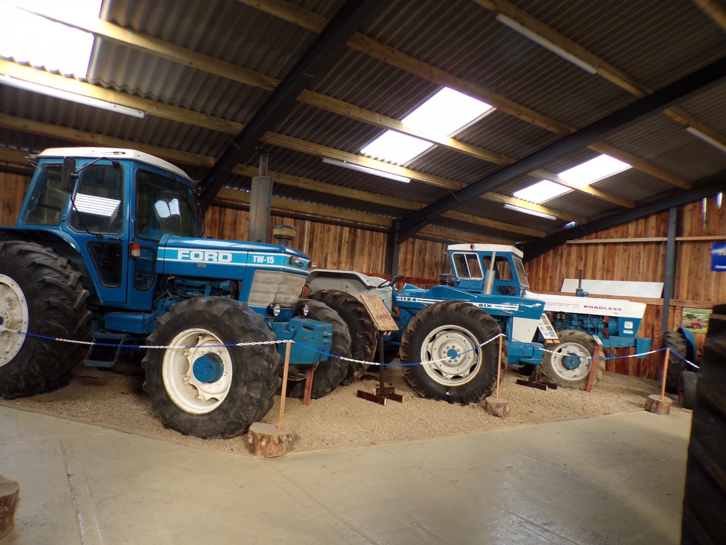 Tractors in the tractor barn 14.10.23