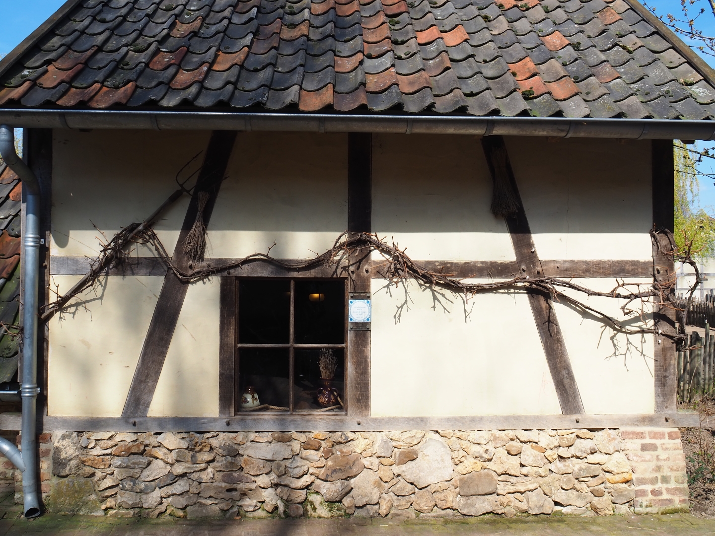 Traditional Limburg farm yard - Farm house with mouse kitchen, 2019-03-30