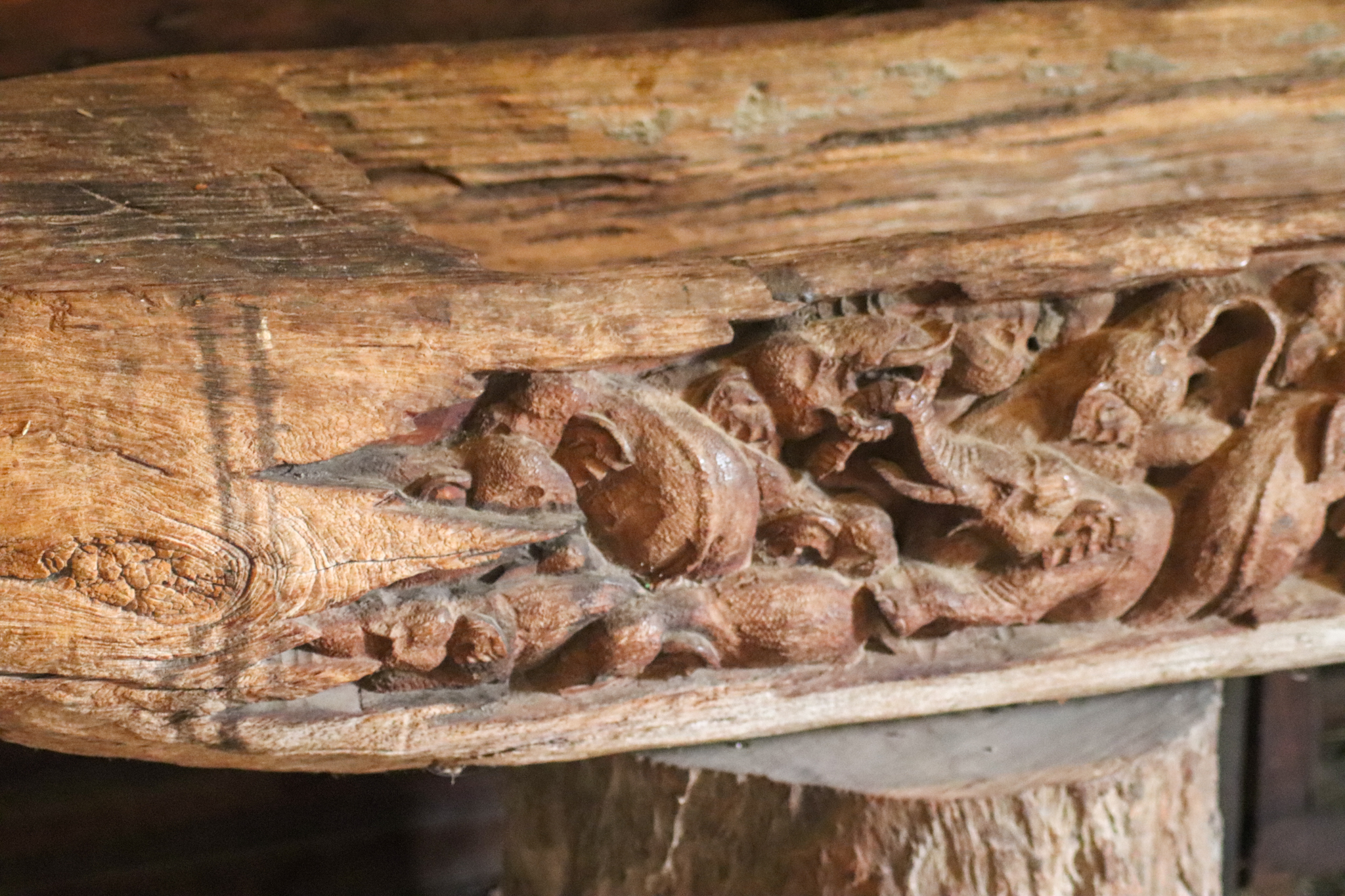 Trail of the Elephants - Elephant Wooden Carving - December 2018