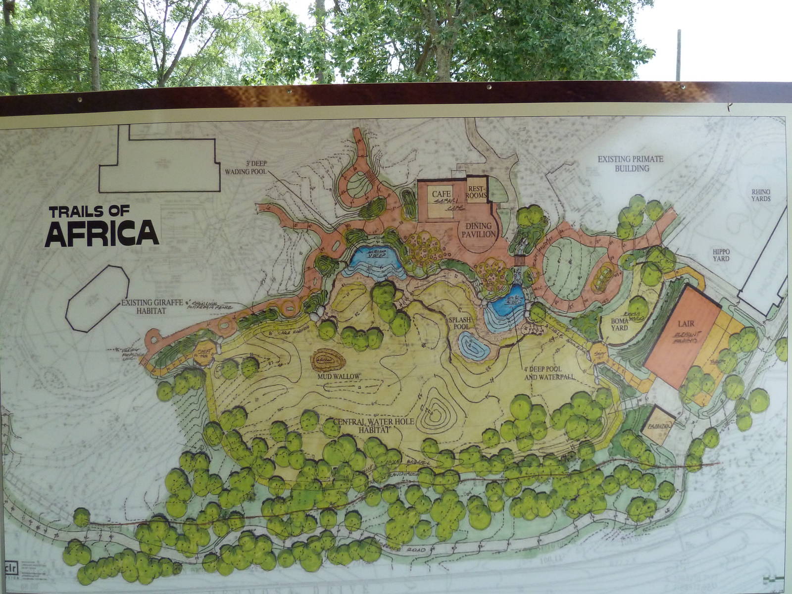 Trails Of Africa - Map