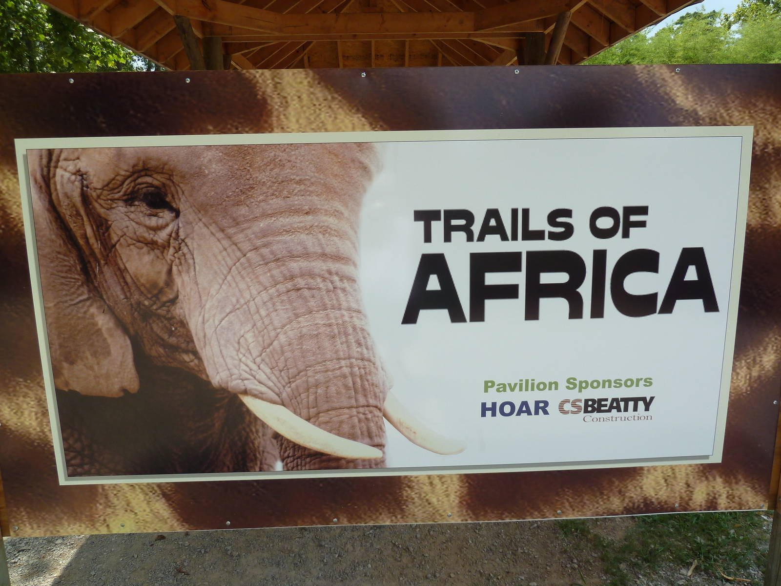 Trails Of Africa - Sign