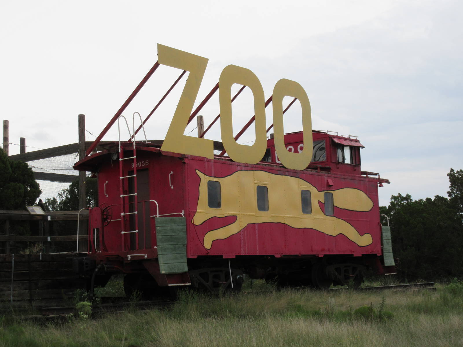 Train Car (next to Golden Eagle exhibit)
