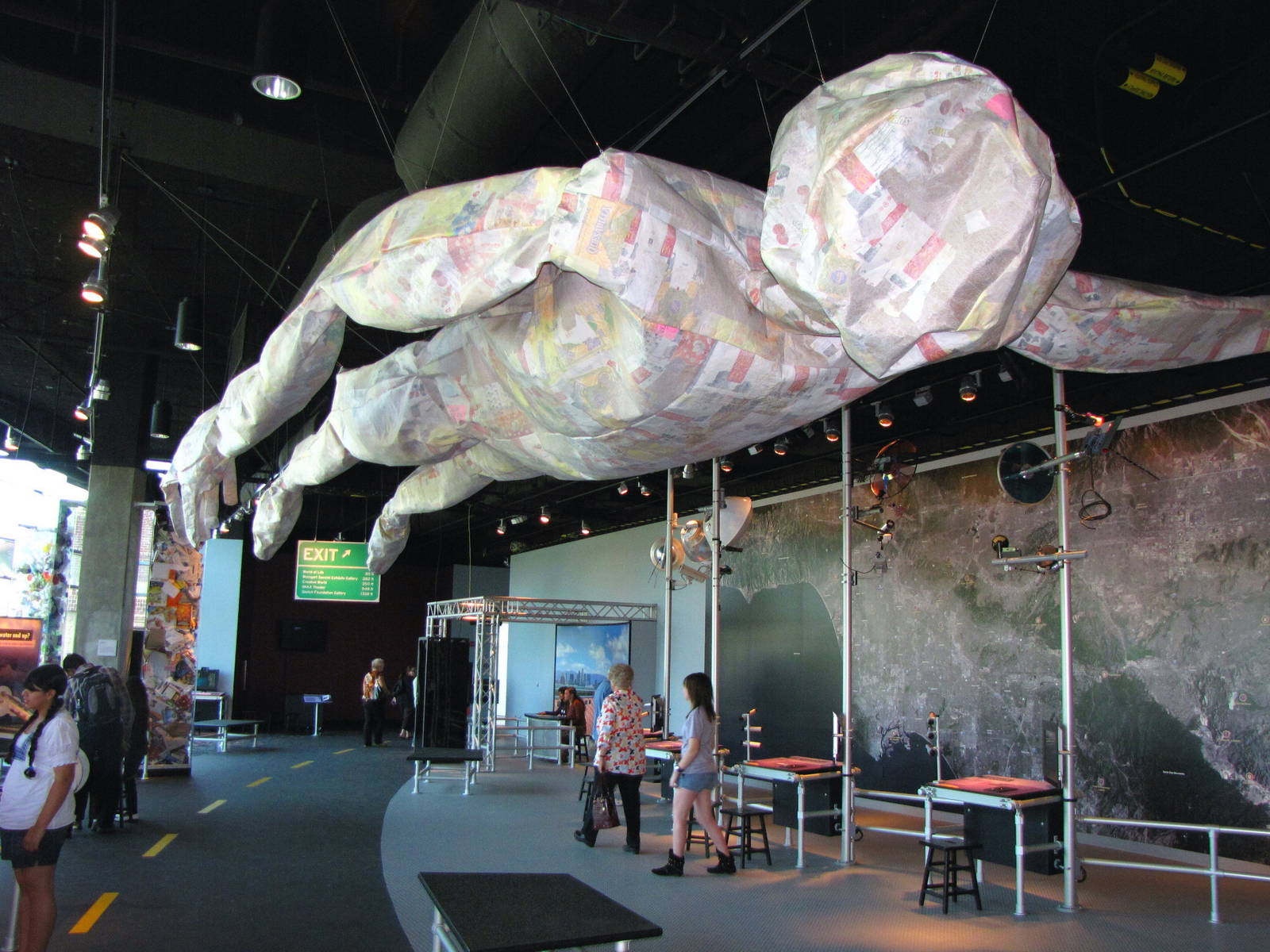 Trash Sculpture - L.A. Zone